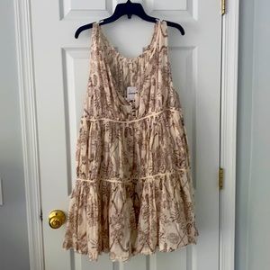 Free people intimate cotton slip/nightgown